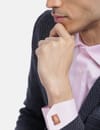 YouBella Jewellery Valentine Gifts for Men Latest Stylish Silver Plated Formal Cuff Links Cufflinks Set for Men
